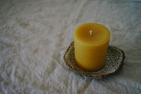 Pure Beeswax Pillar Candle - Custom Order